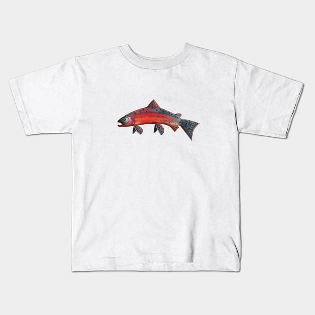 Arctic Char II Kids T-Shirt by MikaelJenei